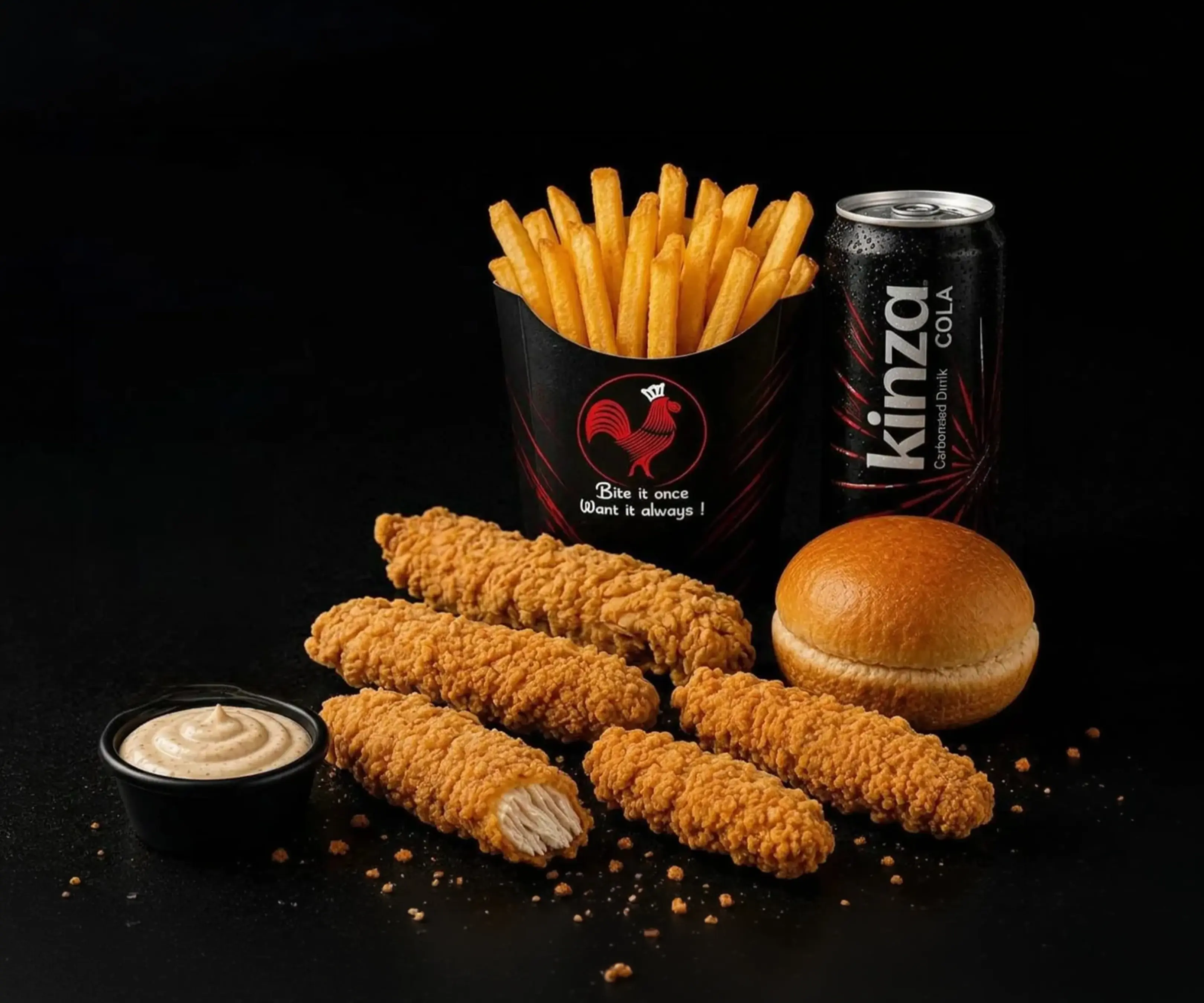 Dinner Strips Meal